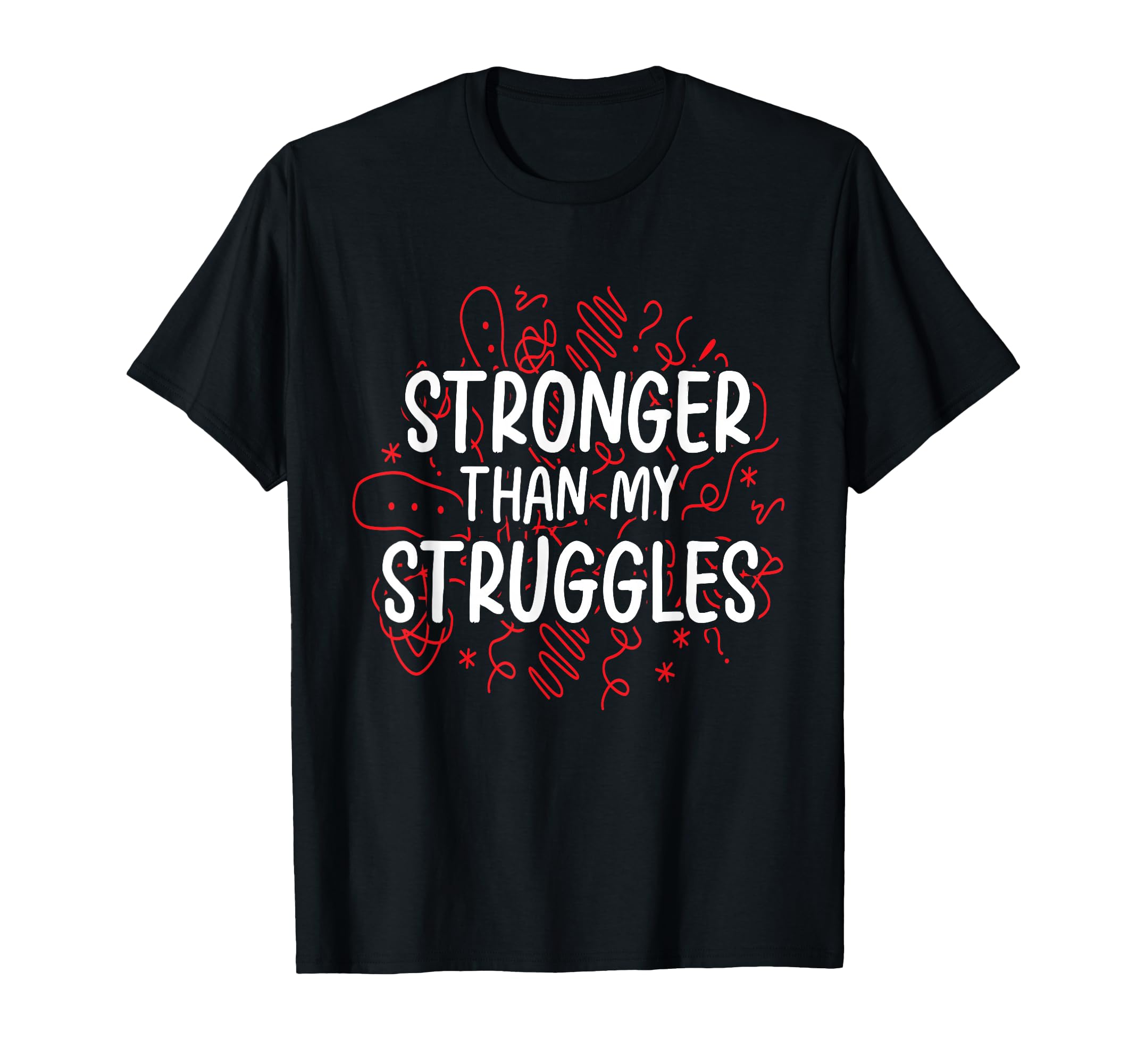 Mental Health Depression T-Shirt - Casual Everyday Wear Men Women - T-Shirt, Sweatshirt, Hoodie
