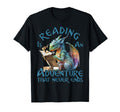 Reading Is Adventure That Never Ends T-Shirt - Custom Art Print for Adults - T-Shirt, Sweatshirt, Hoodie
