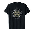 Anti Social Butterfly Funny Introvert T-Shirt - Unique Graphic Men Women - T-Shirt, Sweatshirt, Hoodie