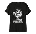 Hold Partner Im Overstimulated Tri T-Shirt - Streetwear Style for Adults - T-Shirt, Sweatshirt, Hoodie