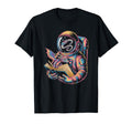Space Reader Discovering Colorful T-Shirt - Aesthetic Graphic Unisex - T-Shirt, Sweatshirt, Hoodie