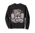 Book Nerd Just Who Loves Reading Sweatshirt - Graphic Print for Adults - T-Shirt, Sweatshirt, Hoodie