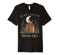 My Fantasy Era Book Lover Fox Art T-Shirt - Aesthetic Graphic Men Women - T-Shirt, Sweatshirt, Hoodie