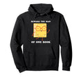 Beware One Book Thomas Aquinas Bibliophile Hoodie - Graphic Print Men Women - T-Shirt, Sweatshirt, Hoodie