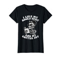 I Like My Books Spicy And My Coffee Icy T-Shirt - Trendy Graphic Unisex - T-Shirt, Sweatshirt, Hoodie