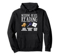 Book Reading Literature Bookworm Hoodie - Aesthetic Graphic Unisex - T-Shirt, Sweatshirt, Hoodie