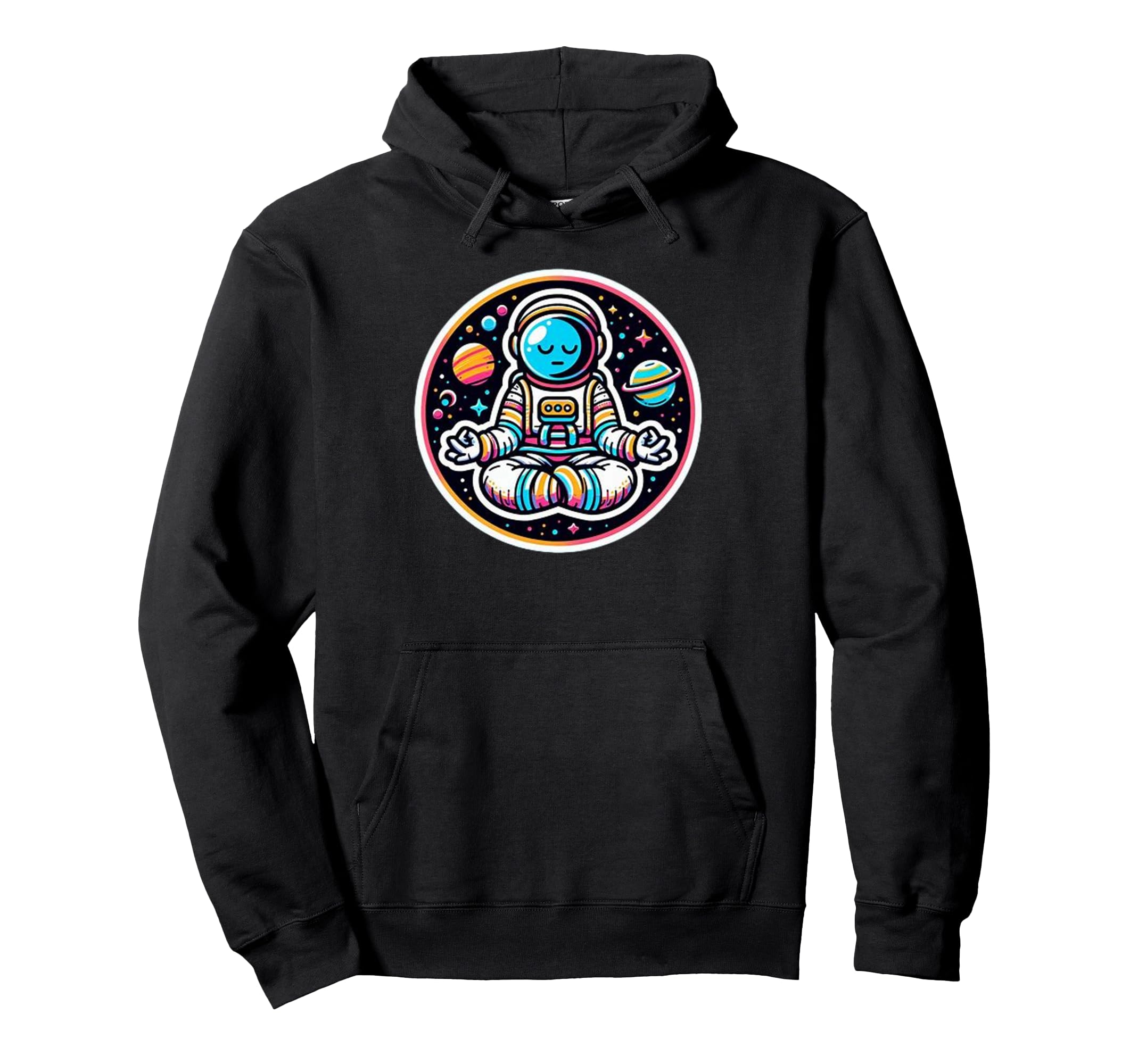 Moon Phase Mindfulness Relaxation Hoodie - Casual Everyday Wear for Adults - T-Shirt, Sweatshirt, Hoodie