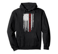 Best Bonus Dad Ever American Usa Flag Hoodie - Casual Everyday Wear Unisex - T-Shirt, Sweatshirt, Hoodie