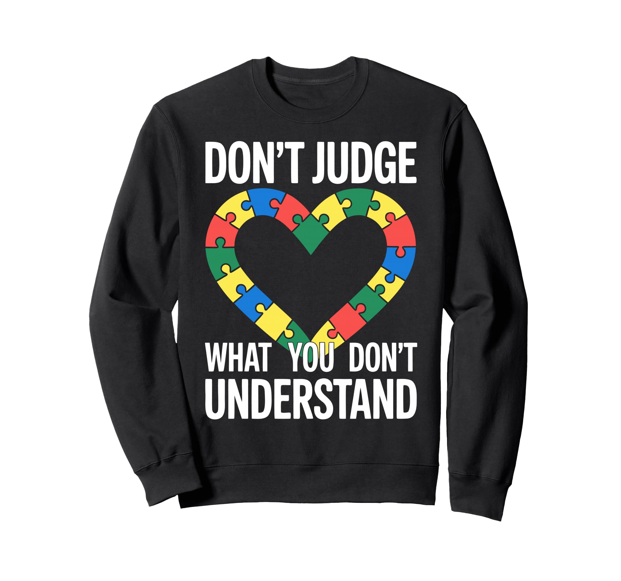 Autism Mom Autism Dad Autism Sweatshirt - Minimalist Print Men Women - T-Shirt, Sweatshirt, Hoodie