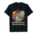 Funny Reading Dragon Book Lovers T-Shirt - Streetwear Style Unisex - T-Shirt, Sweatshirt, Hoodie