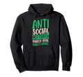 Antisocial Butterfly Rarely Seen Rarely Hoodie - Minimalist Print Unisex - T-Shirt, Sweatshirt, Hoodie