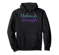 Unleash Strength Mental Health Hoodie - Minimalist Print for Adults - T-Shirt, Sweatshirt, Hoodie