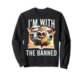 Im Banned Funny Book Readers I Read Sweatshirt - Graphic Print for Adults - T-Shirt, Sweatshirt, Hoodie