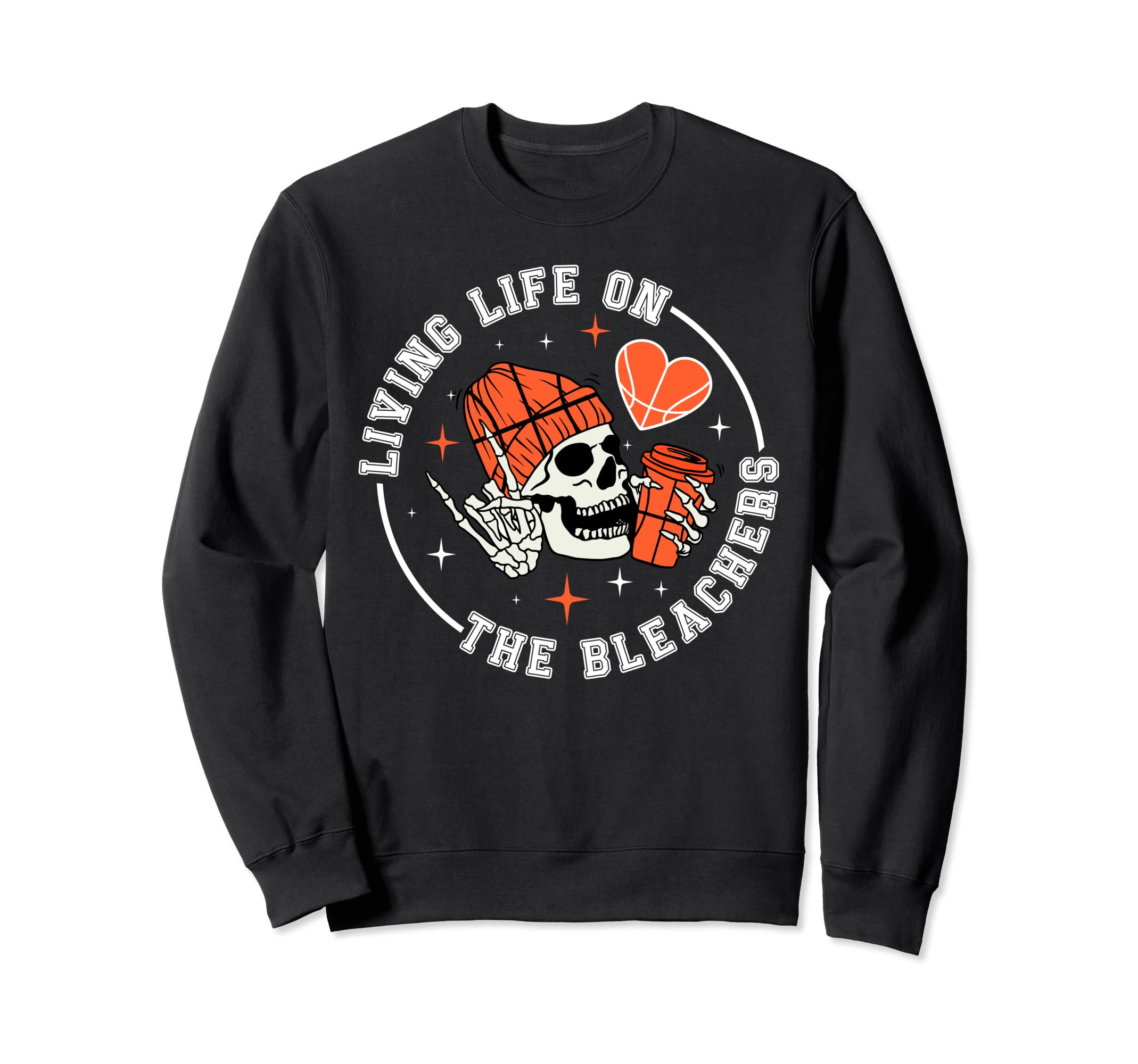 Life Bleachers Basketball Mom Sweatshirt - Casual Everyday Wear Unisex - T-Shirt, Sweatshirt, Hoodie