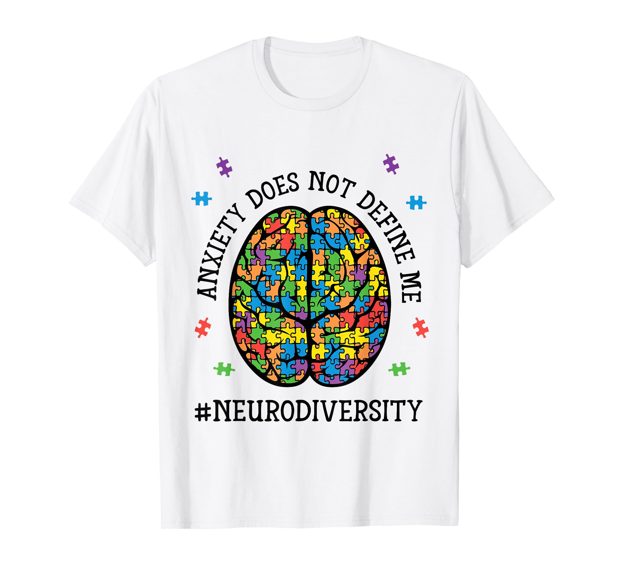 Neurodivergent Autism Asd Adhd Adhs T-Shirt - Fun Novelty Design Men Women - T-Shirt, Sweatshirt, Hoodie