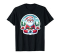 Meditating Santa Claus Mindfulness T-Shirt - Minimalist Print for Adults - T-Shirt, Sweatshirt, Hoodie