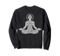 Meditative Figure Spiritual Sweatshirt - Casual Everyday Wear Men Women - T-Shirt, Sweatshirt, Hoodie