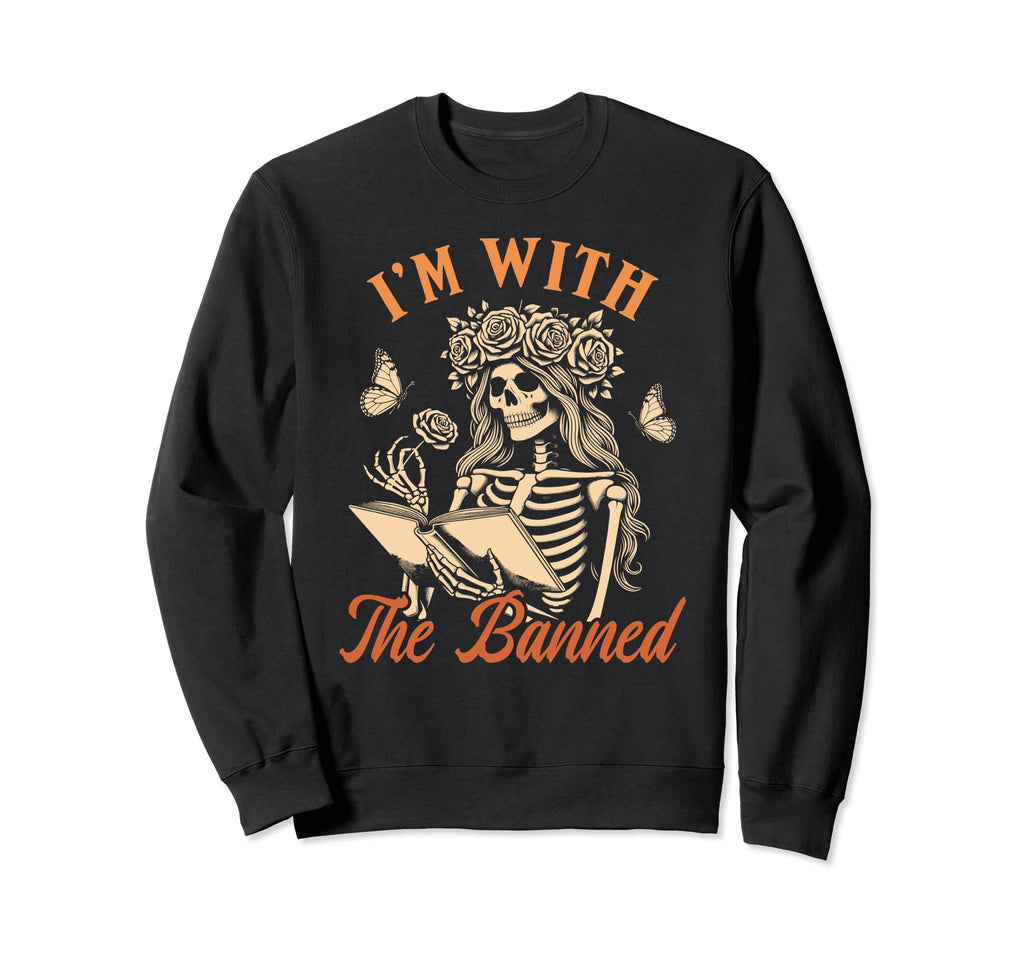 Banned Book Reading Squad Bookish Sweatshirt - Unique Graphic for Adults - T-Shirt, Sweatshirt, Hoodie