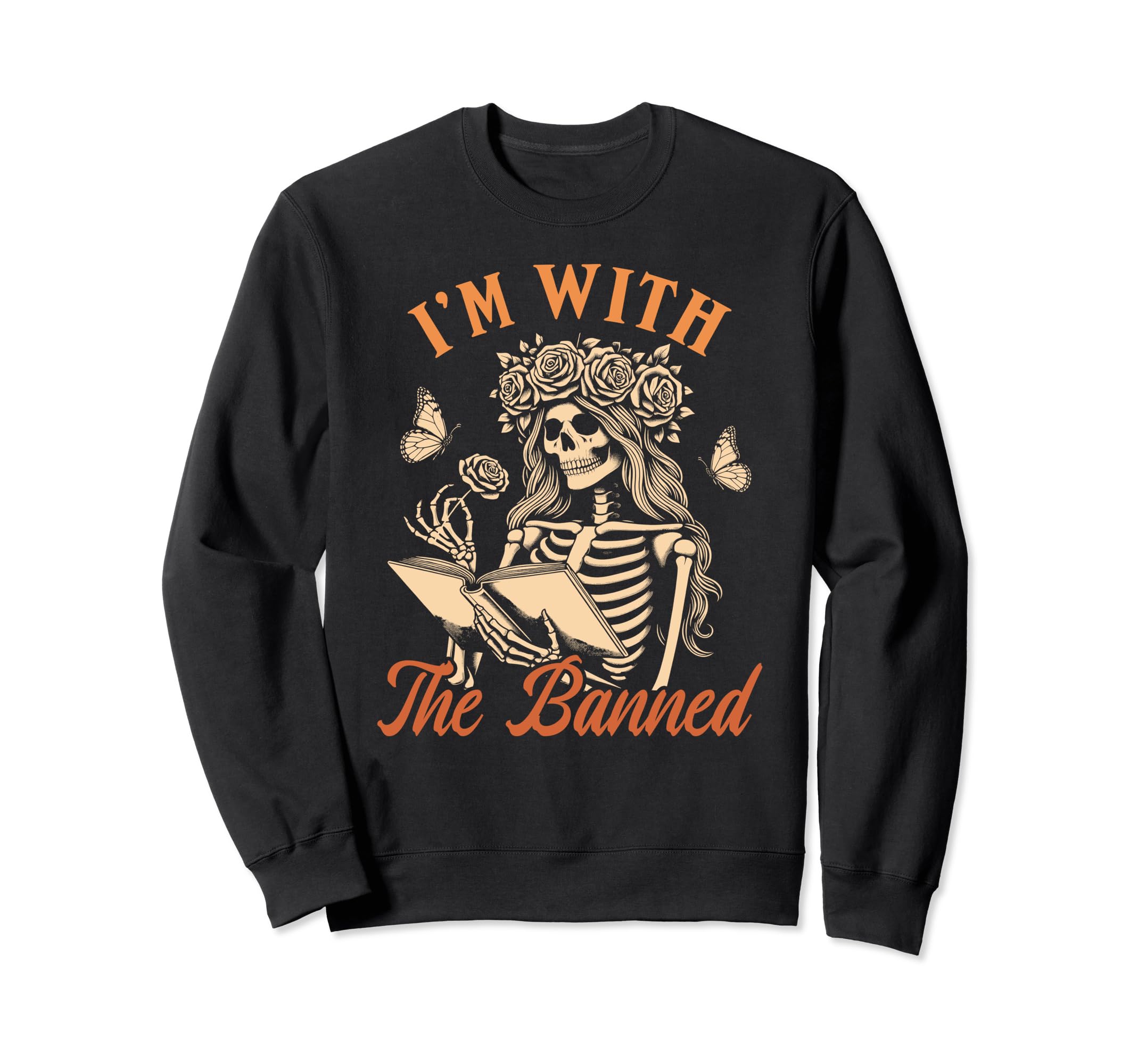 Banned Book Reading Squad Bookish Sweatshirt - Unique Graphic for Adults - T-Shirt, Sweatshirt, Hoodie