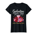 Happy Galentine Day Club Ladies T-Shirt - Trendy Graphic for Adults - T-Shirt, Sweatshirt, Hoodie
