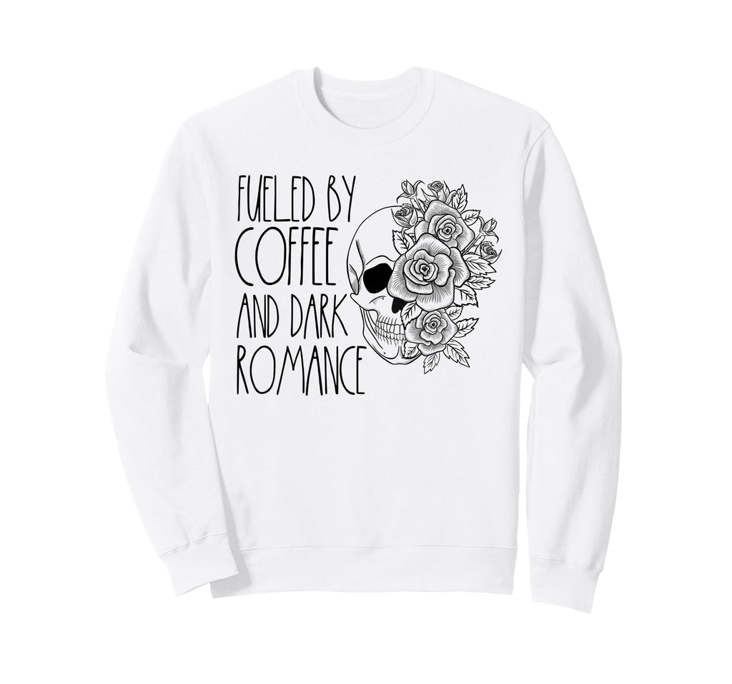 Dark Romance Reader Coffee Lover Sweatshirt - Minimalist Print Unisex - T-Shirt, Sweatshirt, Hoodie