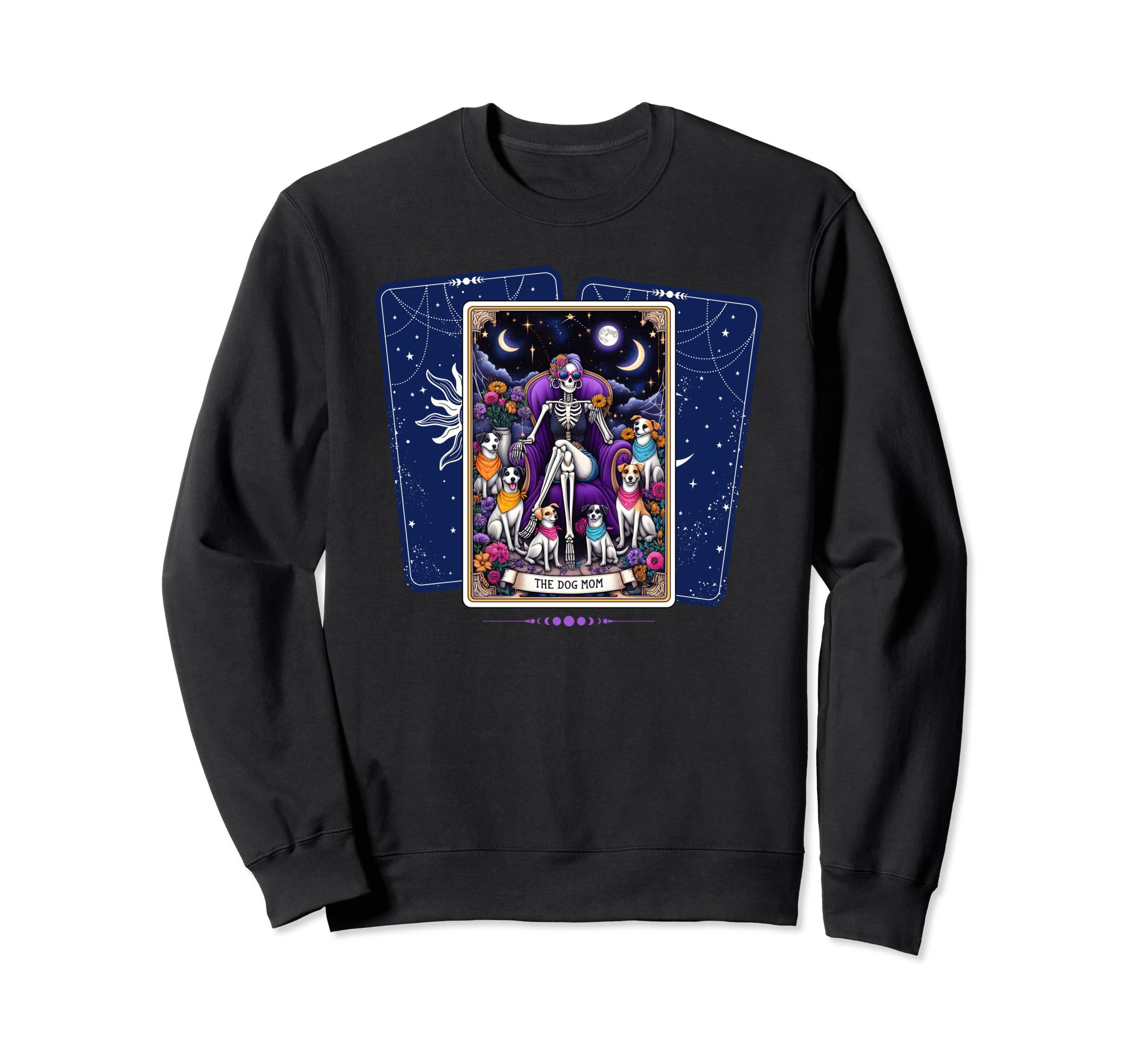 Dog Mom Tarot Card Sweatshirt - Fun Novelty Design Unisex - T-Shirt, Sweatshirt, Hoodie