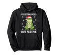 Overstimulated But Festive Frog Hoodie - Casual Everyday Wear for Adults - T-Shirt, Sweatshirt, Hoodie