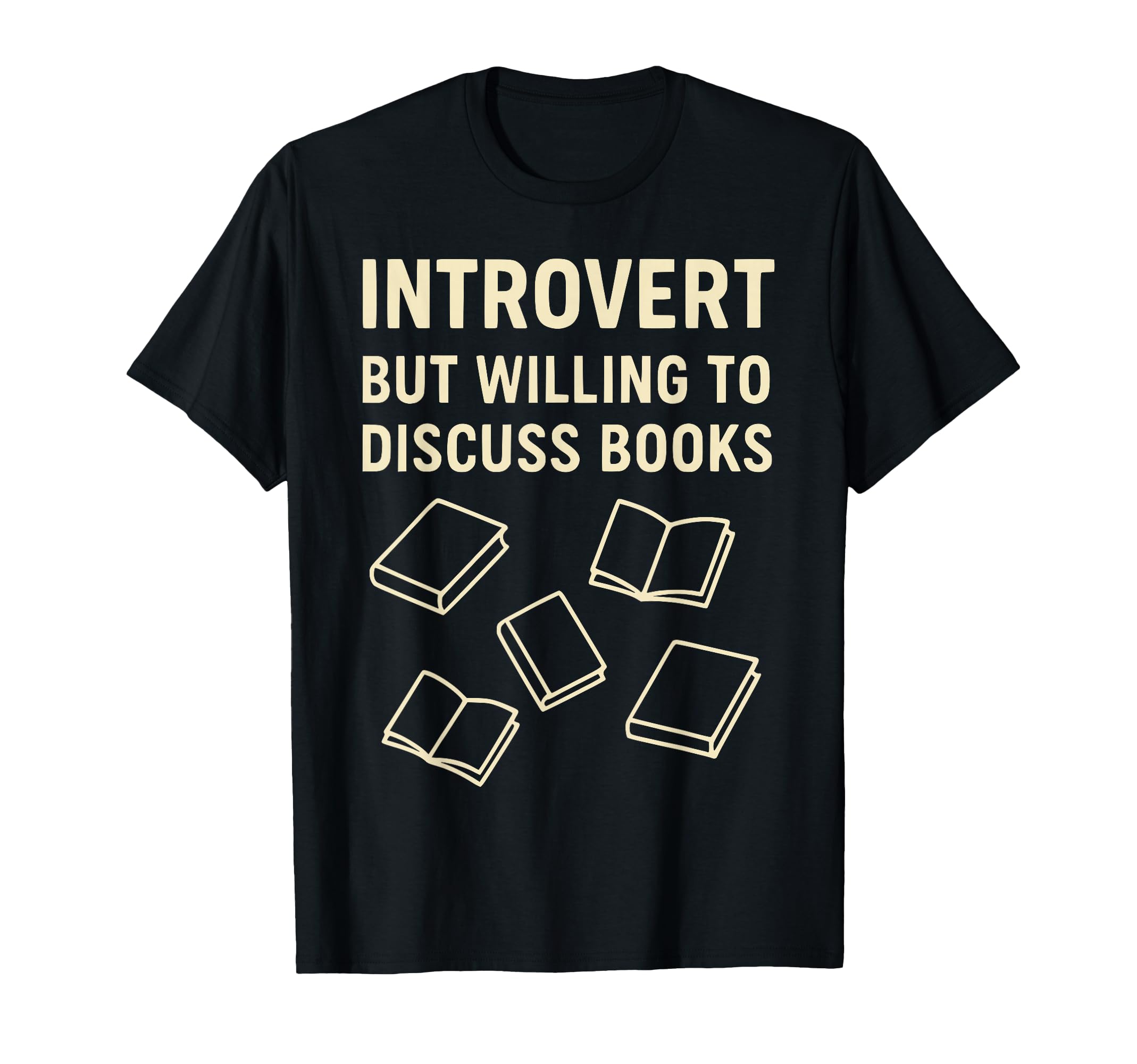 Introvert Book Reader Lover T-Shirt - Fun Novelty Design for Adults - T-Shirt, Sweatshirt, Hoodie