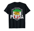 Persian Ancient Flags Iran Asia Farsi T-Shirt - Custom Art Print Unisex - T-Shirt, Sweatshirt, Hoodie