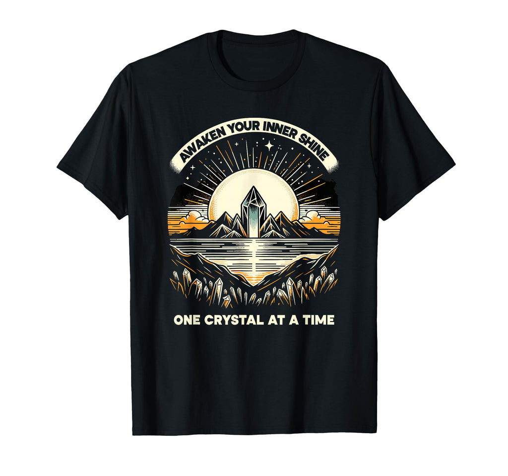 Funny Crystal Healing Crystals And T-Shirt - Aesthetic Graphic Unisex - T-Shirt, Sweatshirt, Hoodie