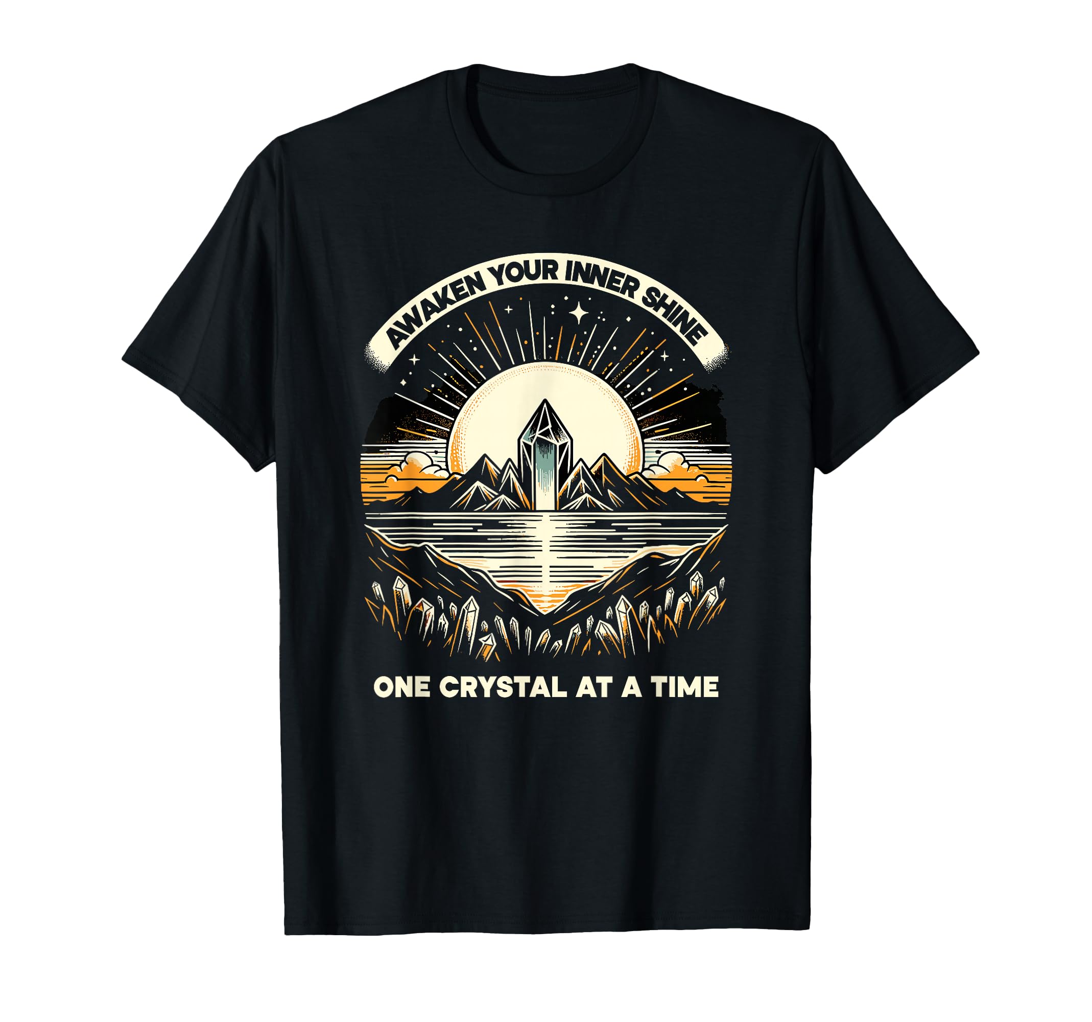 Funny Crystal Healing Crystals And T-Shirt - Aesthetic Graphic Unisex - T-Shirt, Sweatshirt, Hoodie