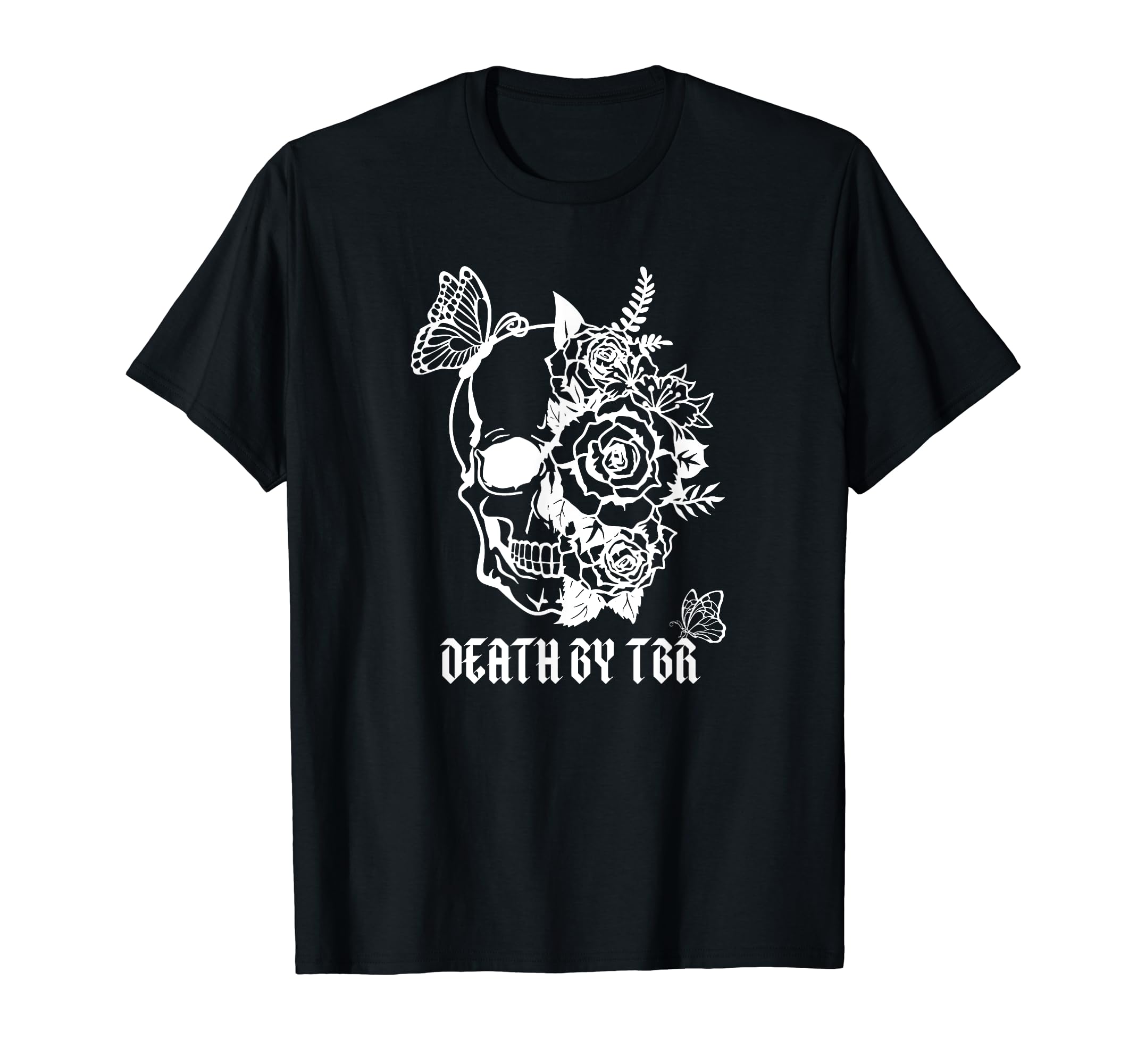 Death Tbr My To Be Read Will Be T-Shirt - Custom Art Print for Adults - T-Shirt, Sweatshirt, Hoodie