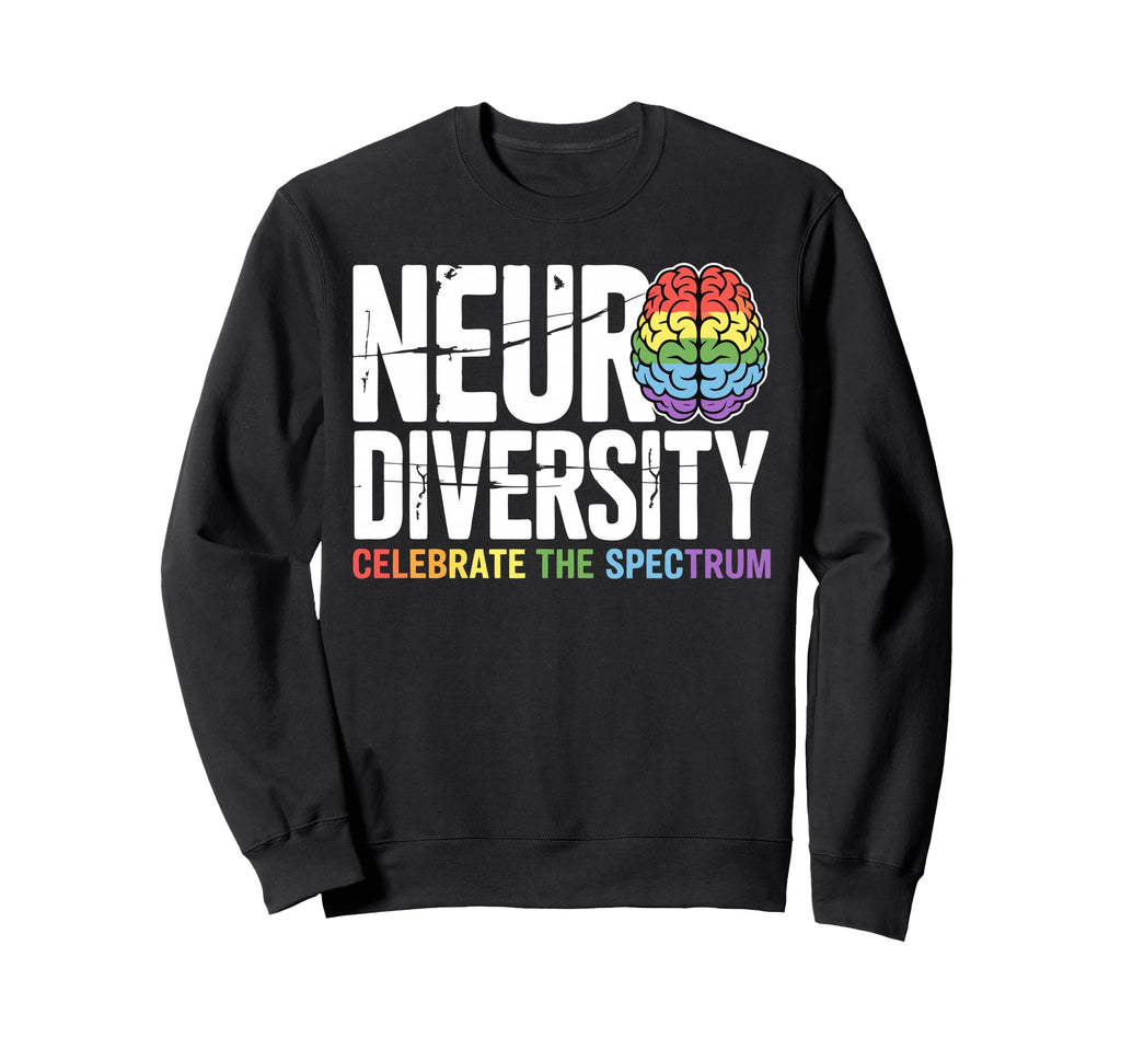 Spectrum Autism Mom Dad Autism Sweatshirt - Graphic Print Men Women - T-Shirt, Sweatshirt, Hoodie