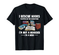 I Rescue Books Trapped Bookstore T-Shirt - Trendy Graphic Men Women - T-Shirt, Sweatshirt, Hoodie