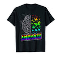 Embrace Neurodiversity Autism Adhd T-Shirt - Custom Art Print Men Women - T-Shirt, Sweatshirt, Hoodie
