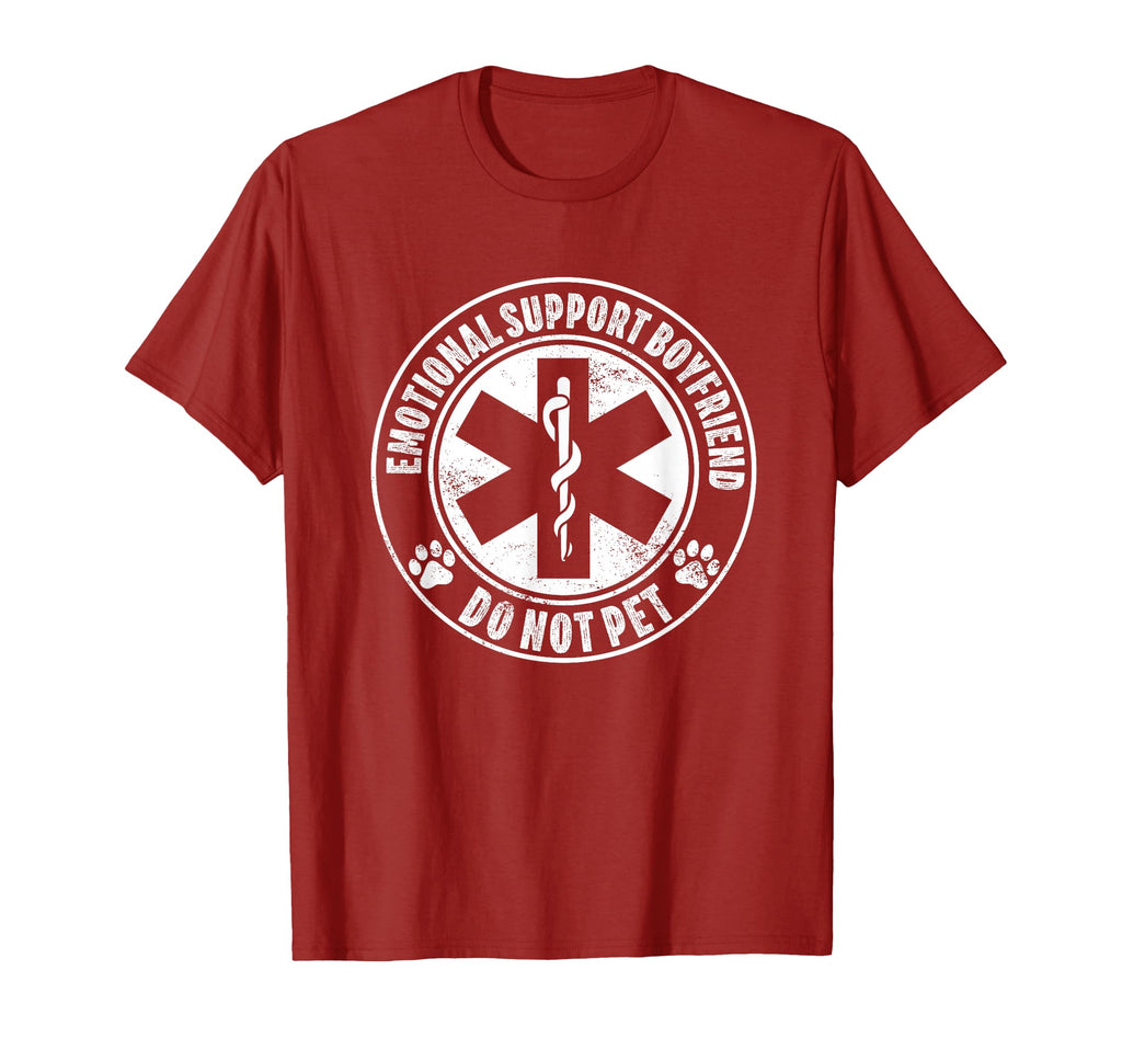 Emotional Support Boyfriend Do Not Pet T-Shirt - Streetwear Style Unisex - T-Shirt, Sweatshirt, Hoodie