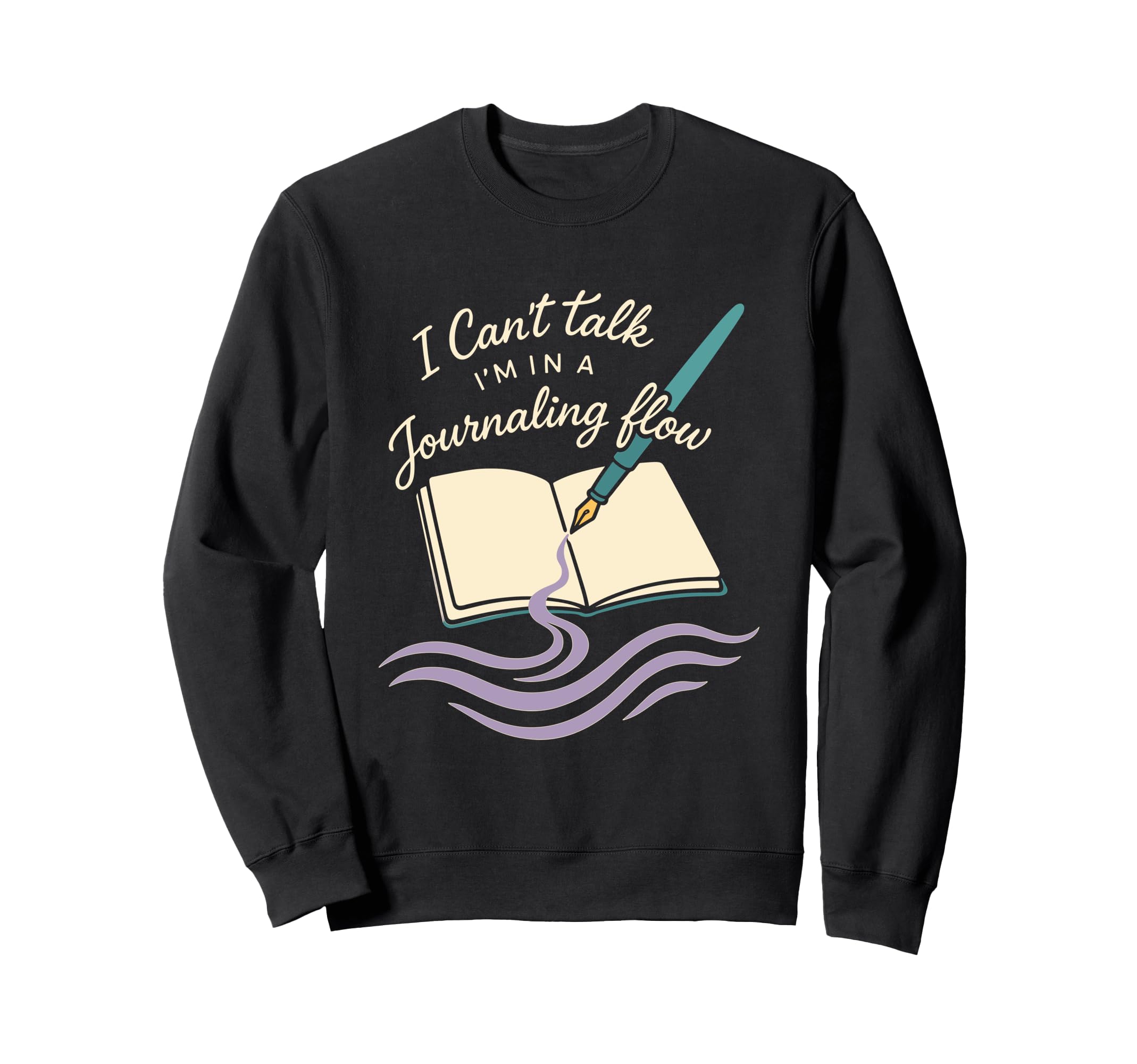 Mindfulness Journaling Self Care Sweatshirt - Unique Graphic Men Women - T-Shirt, Sweatshirt, Hoodie