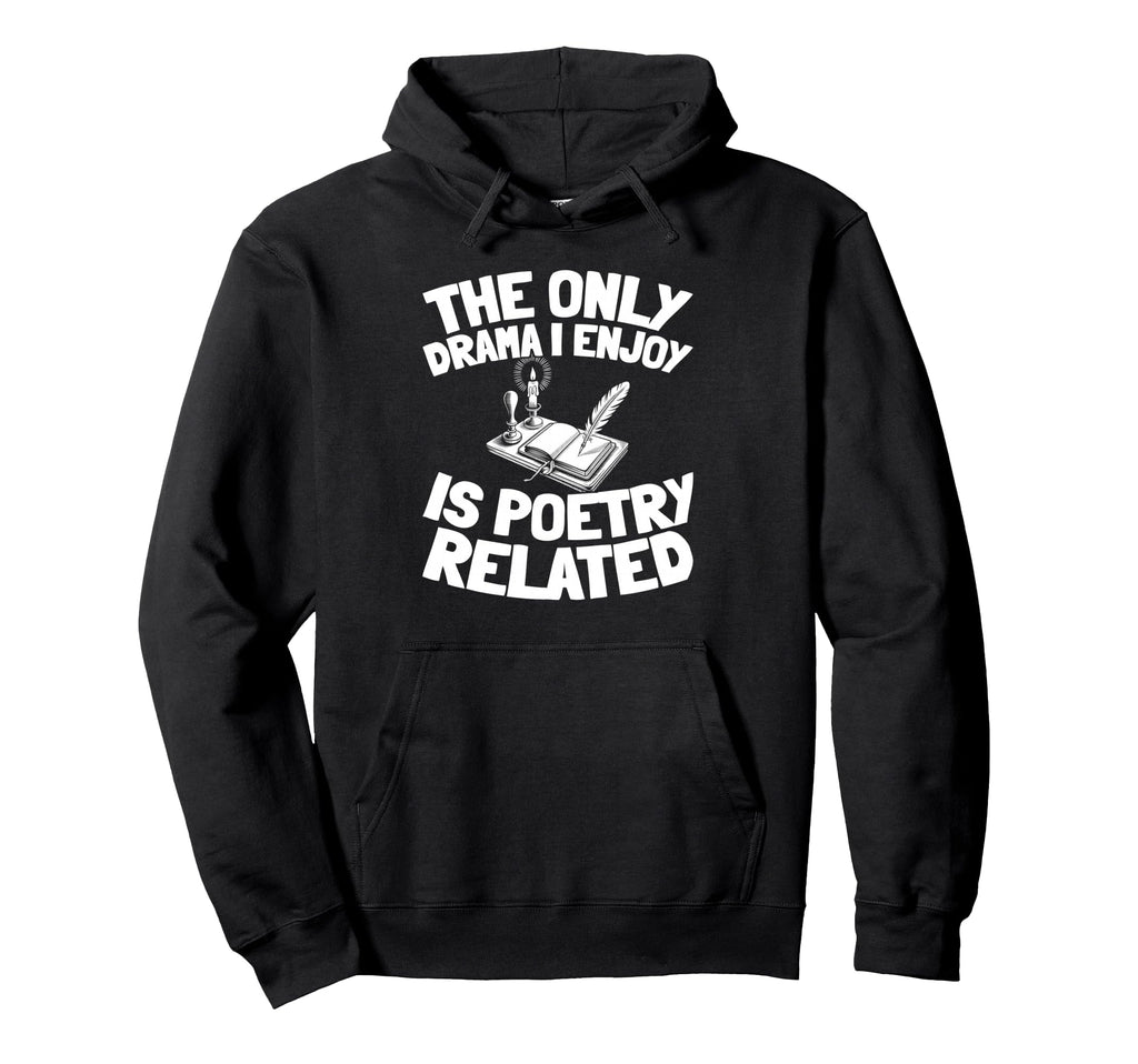 Poetry Verses Creative Writing Hoodie - Custom Art Print for Adults - T-Shirt, Sweatshirt, Hoodie