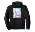 Care Self Club Positive Message Hoodie - Unique Graphic for Adults - T-Shirt, Sweatshirt, Hoodie