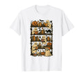 Ghost Bookshelf Halloween Book Lover T-Shirt - Fun Novelty Design Unisex - T-Shirt, Sweatshirt, Hoodie