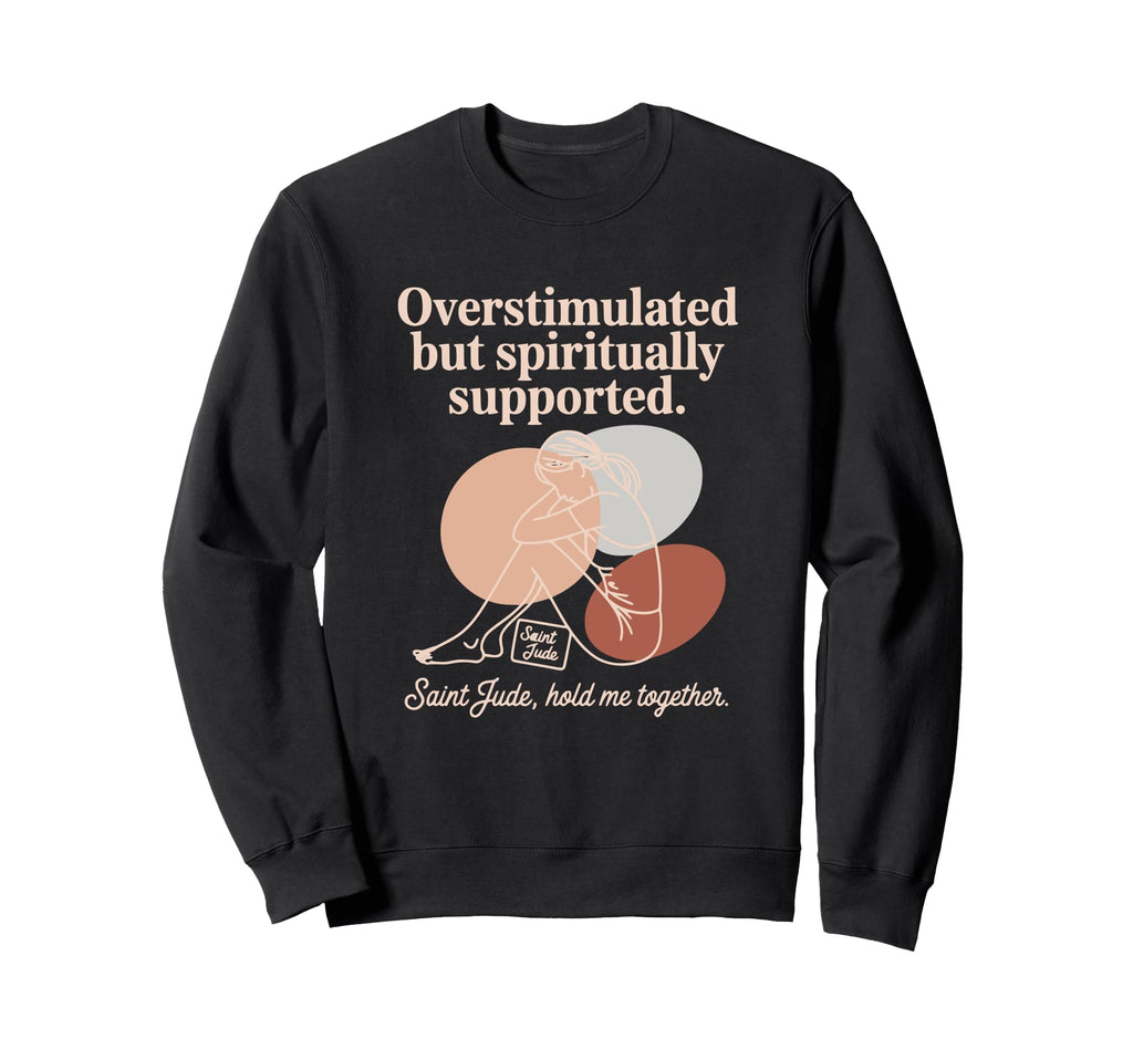 Catholic Saint Jude Sweatshirt - Casual Everyday Wear for Adults - T-Shirt, Sweatshirt, Hoodie