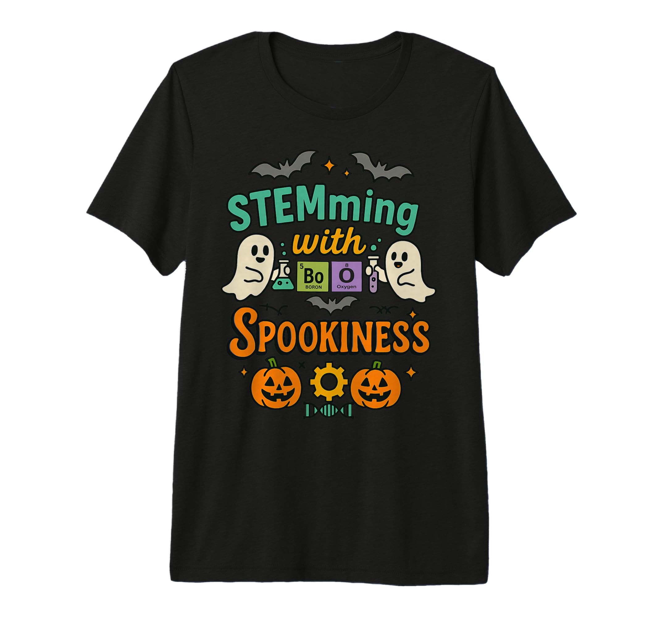 Halloween Stem Science Teacher T-Shirt - Novelty Apparel for Adults - T-Shirt, Sweatshirt, Hoodie