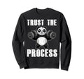 Trust Process Panda Workout Sweatshirt - Novelty Apparel for Adults - T-Shirt, Sweatshirt, Hoodie