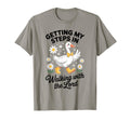Getting My Steps Walking Lord Goose T-Shirt - Custom Art Print Men Women - T-Shirt, Sweatshirt, Hoodie