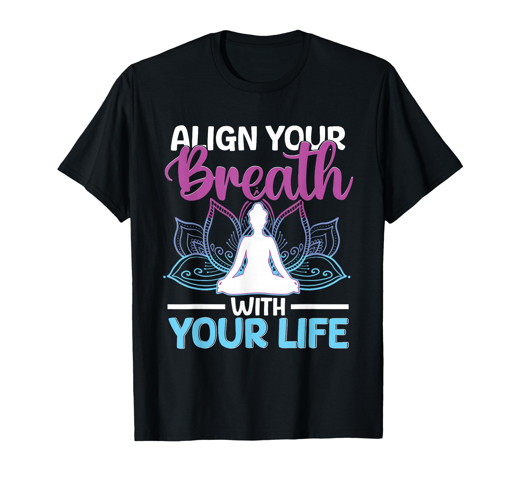 Meditation Yoga Spiritual Peace T-Shirt - Casual Everyday Wear Unisex - T-Shirt, Sweatshirt, Hoodie