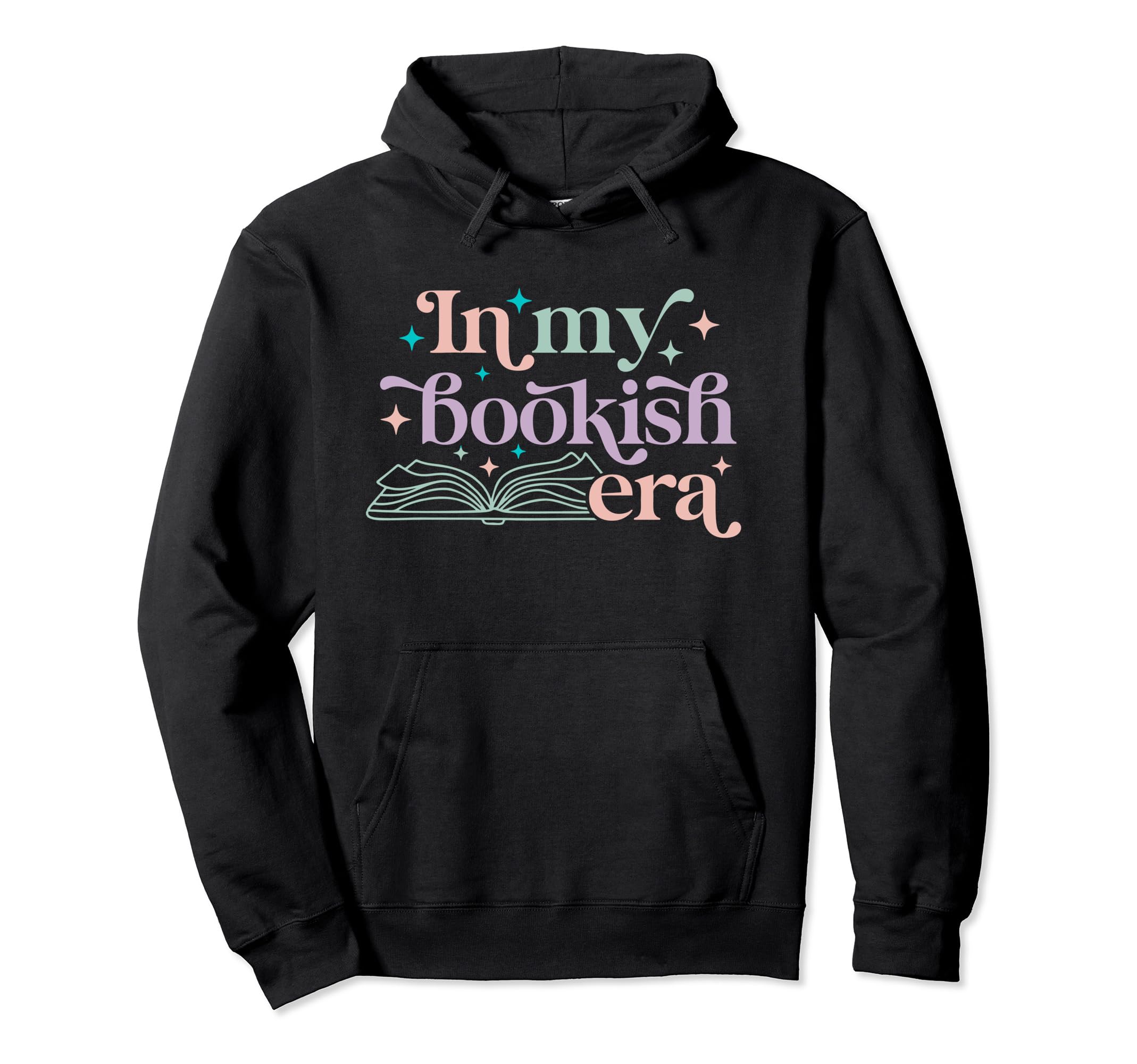 My Bookish Era Book Lover Hoodie - Aesthetic Graphic Unisex - T-Shirt, Sweatshirt, Hoodie