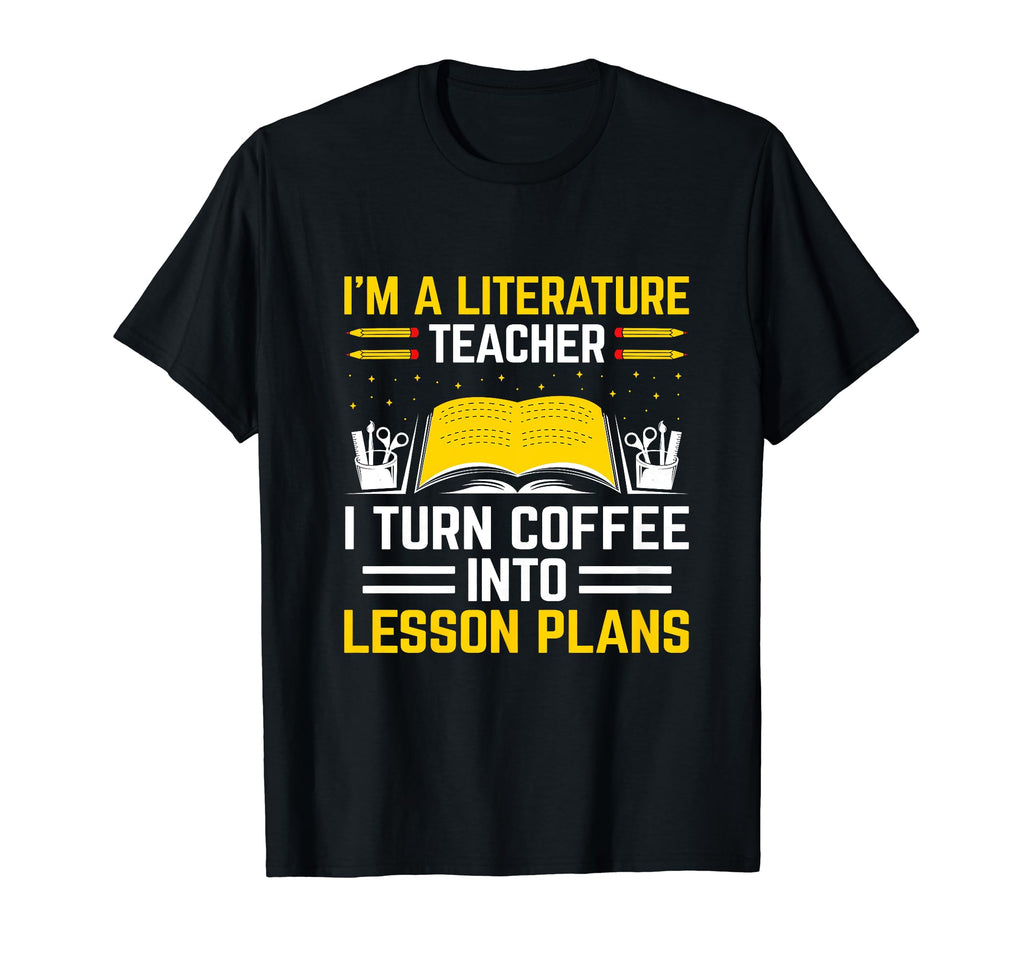 Literature Teacher School Teacher T-Shirt - Fun Novelty Design Unisex - T-Shirt, Sweatshirt, Hoodie