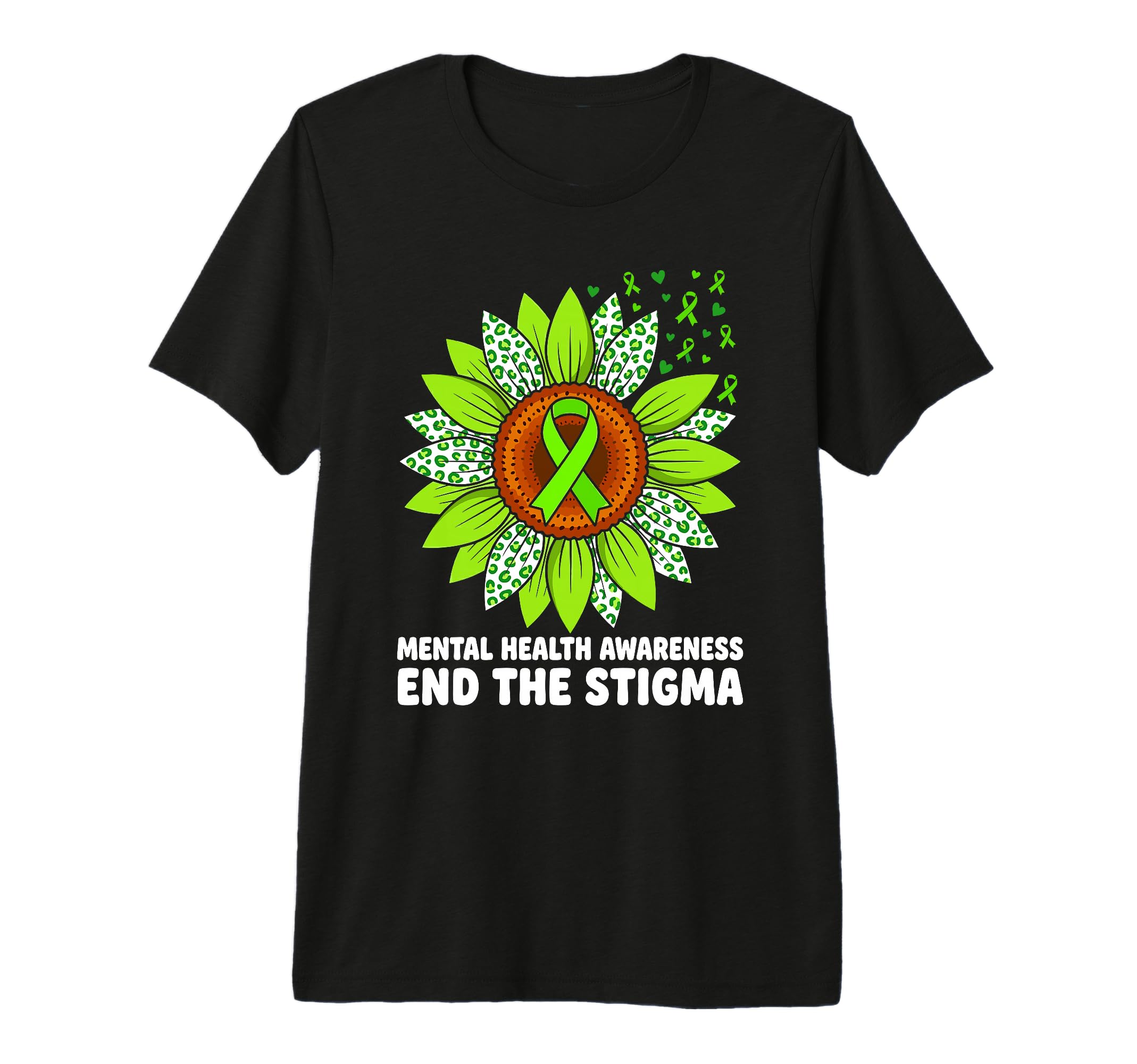 Mental Health Awareness End Stigma T-Shirt - Novelty Apparel for Adults - T-Shirt, Sweatshirt, Hoodie