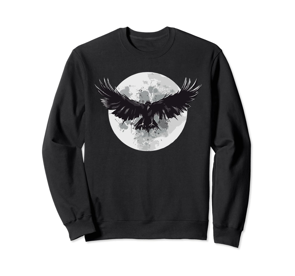 Darkness There Nothing More Raven Sweatshirt - Streetwear Style for Adults - T-Shirt, Sweatshirt, Hoodie