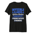 Chronic Fatigue Syndrome Warrior Tri T-Shirt - Custom Art Print for Adults - T-Shirt, Sweatshirt, Hoodie
